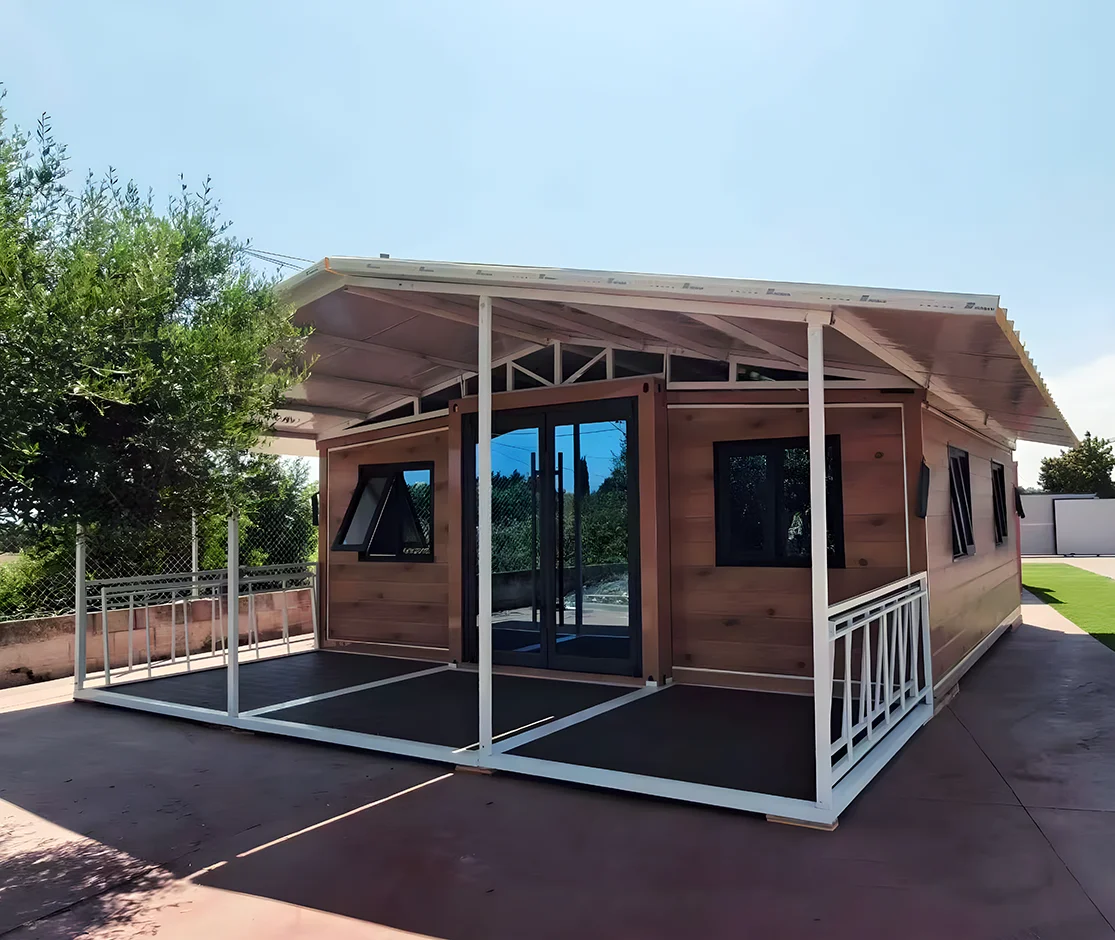 Customised 20ft Expandable Container Portable Prefabricated Mobile Home Simple Office Mobile Home