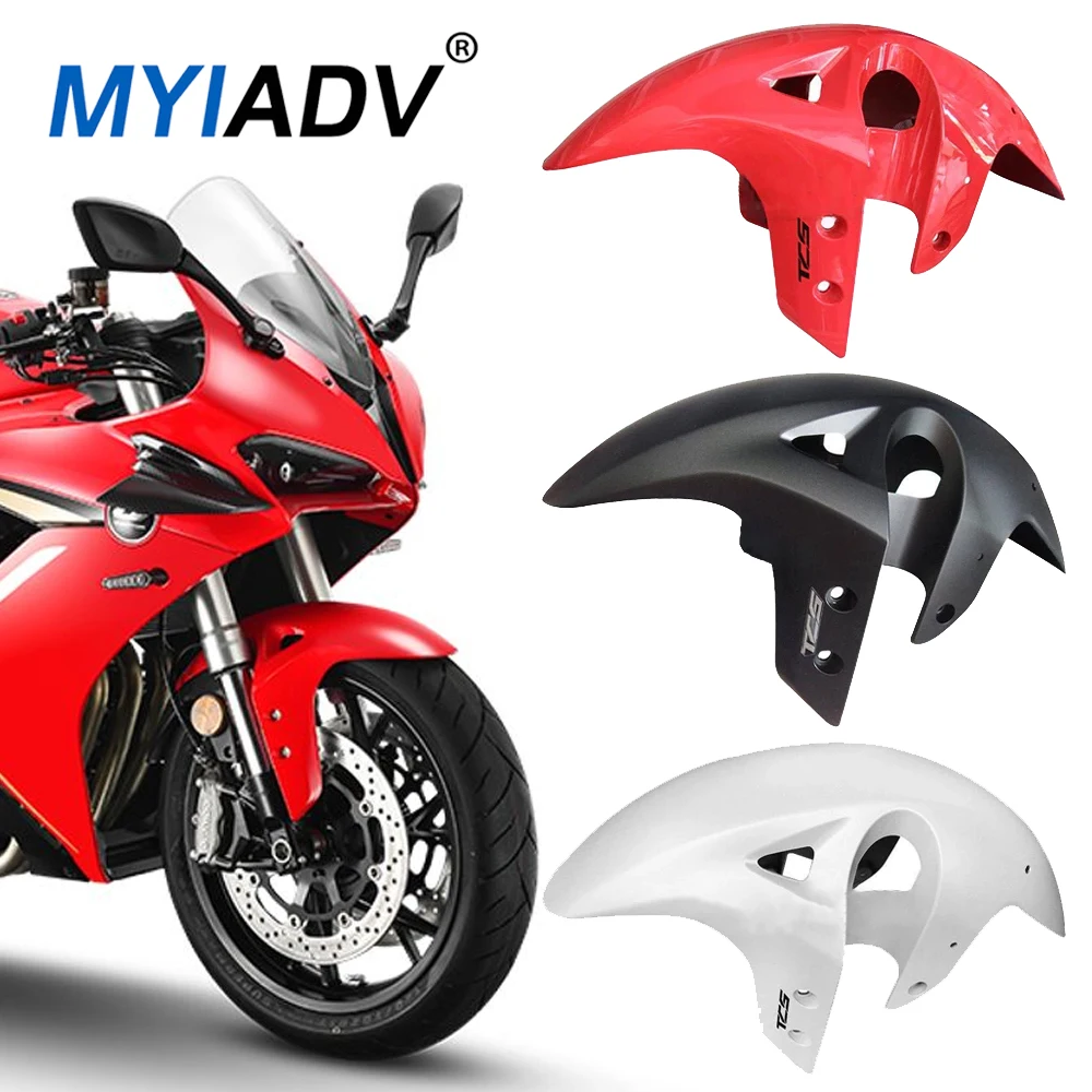 Motorcycle Front Mudguards Fender For QJMOTOR SRK600RS 2024 2025 Qianjiang Sai 600 RS Mud Splash Protection Cover Accessories