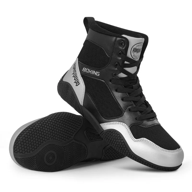 Super Cool Fighting Shoes Anti-Slippery Wrestling Shoes High Quality Gym Training Shoe Hard-Wearing Wrestling Sneakers Men Women