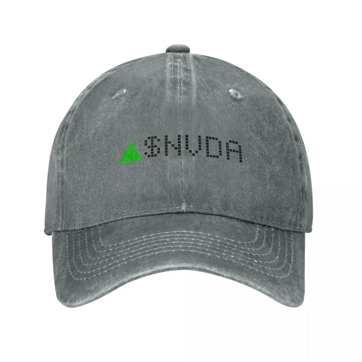 NVIDIA Stock Ticker Green Baseball Cap Wild Ball Hat Dropshipping summer hat Women Men's