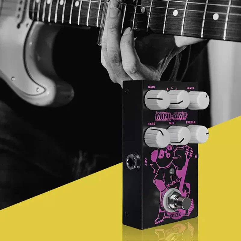 M-Vave Guitar Effect Pedal Distortion Overdrive True Bypass Portable Electric Guitar Effector For Stage Performance