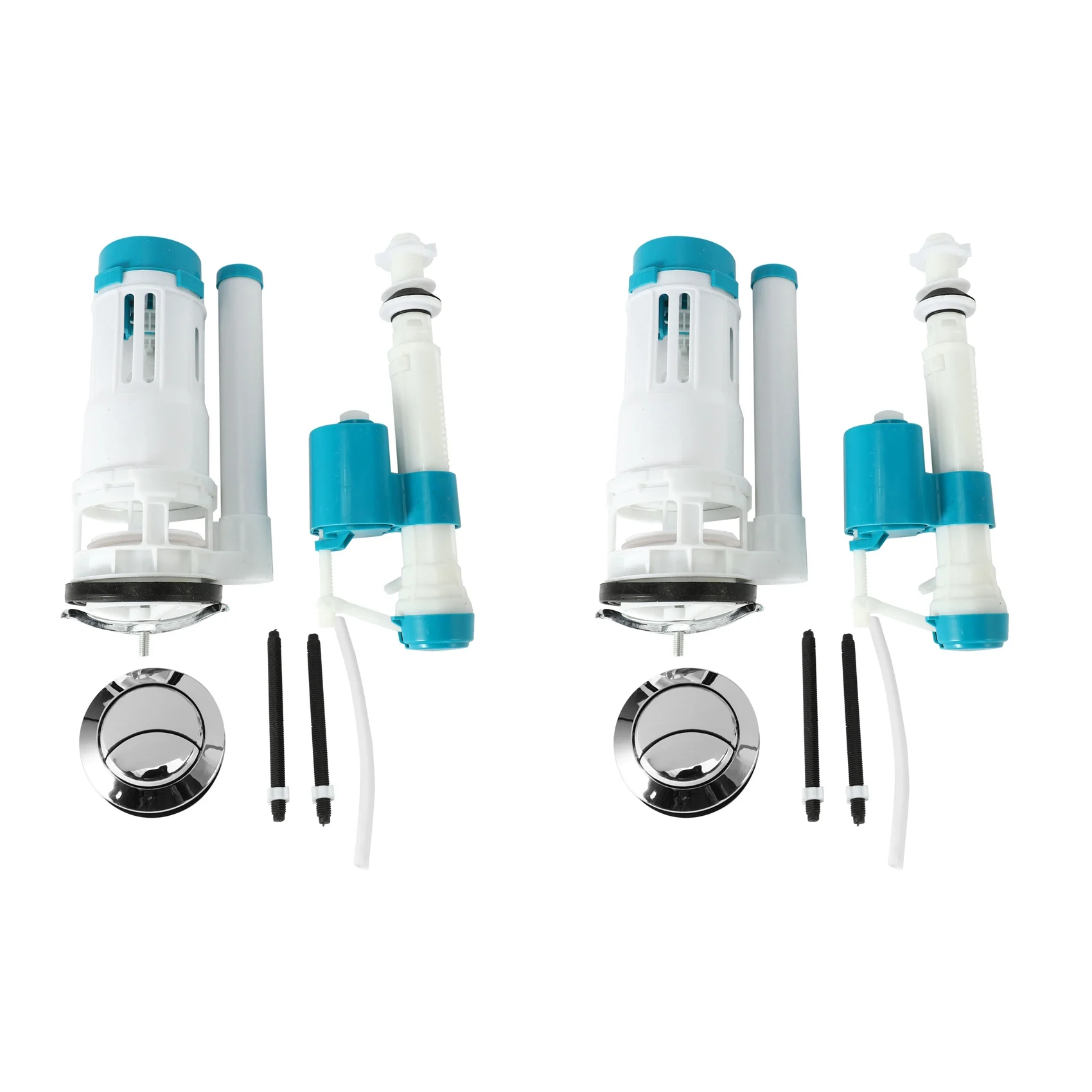RALCA-6X Marine Double Toilet Accessories Set Outlet Valve Old Fashioned Single Drain Valve Water Tank Fittings