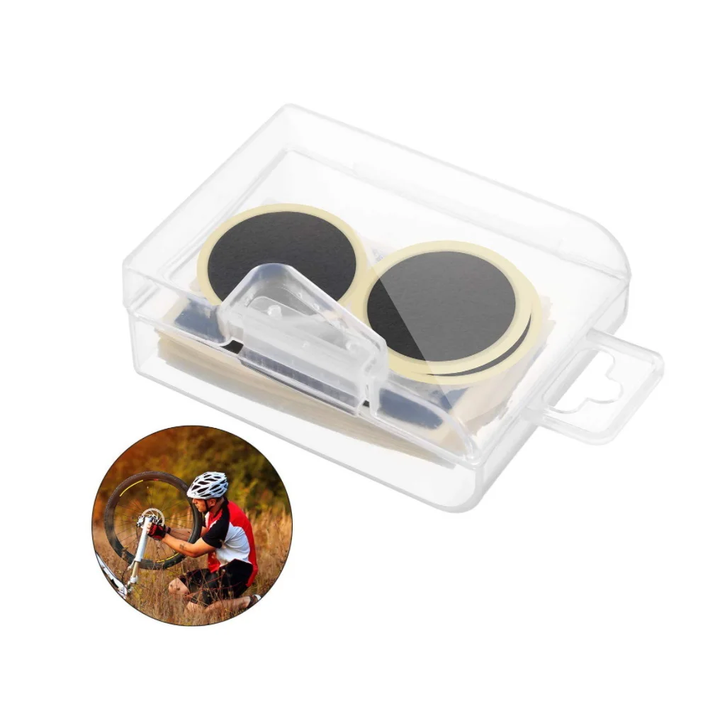 AA75-دراجة الأنبوب الداخلي طقم تصليح دراجة الغراء خالية الإطارات إصلاح وكيل الإطارات التعادل قضيب طقم تصليح دراجة طقم تصليح الإطارات السريعة