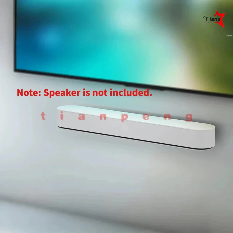Third-Party Dedicated Wall Mount Stand for SONOS Beam Soundbar Premium Metal Non-OEM Anti-Slip Installation Holder
