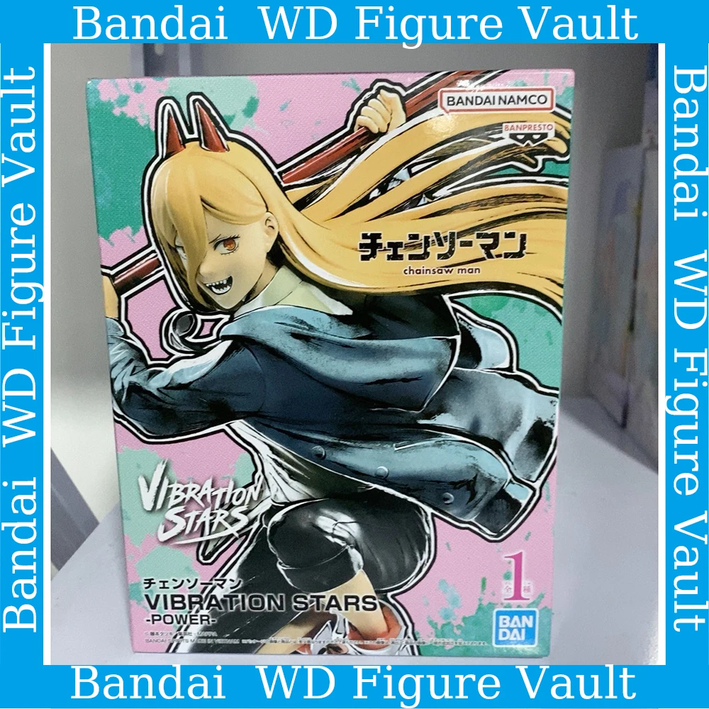 Auf Lager Bandai BANPRESTO Chainsaw Man VIBRATION STARS-POWER-SPECIAL 12CM PVC-Figur Hochdetailliertes Sammlermodell Spielzeug Geschenk