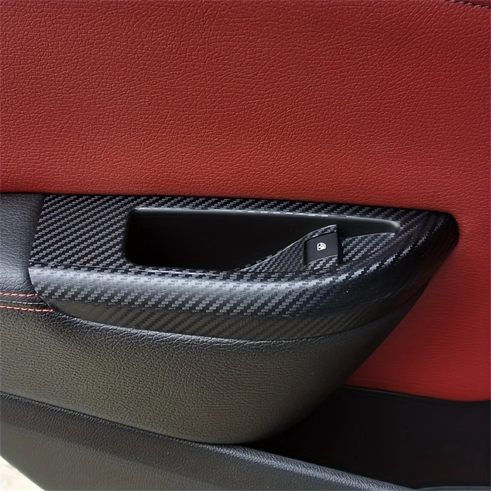 Carbon Fiber For Opel Astra J P10 Car Film Interior Stickers Center Console Gear Dashboard Air Door Handle Lift Panel