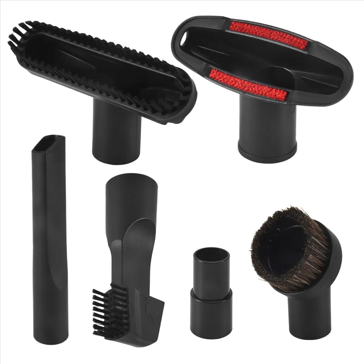 T33C مرفقات المكنسة الكهربائية 32 مم طقم مرفق المكنسة الكهربائية مجموعة فوهة إضافية فرشاة التنظيف والفرش والفوهات #3