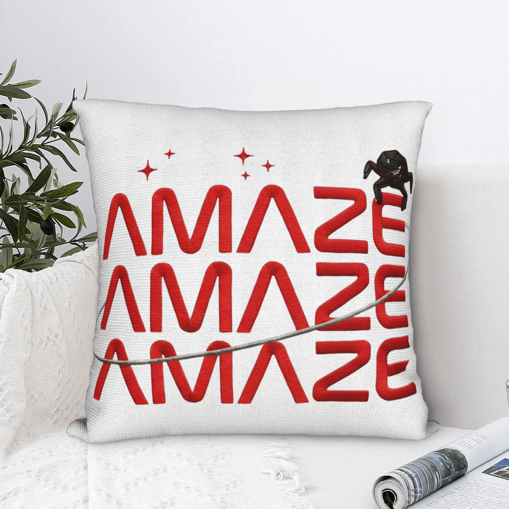 Project Hail Mary Amaze Movie Pillow Cover  Novelty Pillow Case For Couch Sofa Bedroom Comfy Cushion Cover Gift Idea