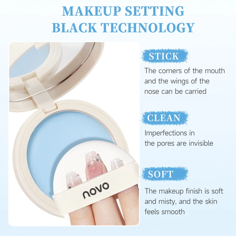 كريم إعداد الجيلي وكريمة الإعداد الخالية من البودرة تدوم طويلاً، خفيف الوزن، مقاوم للماء، مقاوم للعرق وغير لزج #5