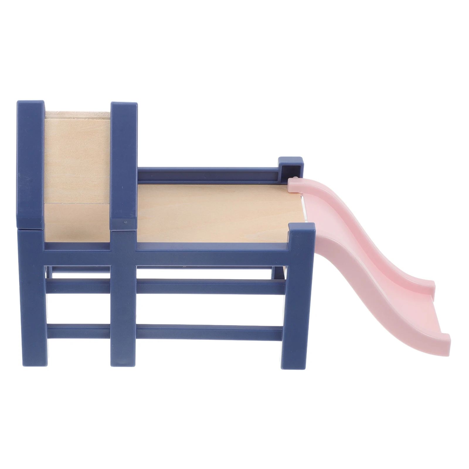 

1pcs Mini Slide Furniture Kids Room Decor Educational Toy Wooden Dollhouse Accessories Model