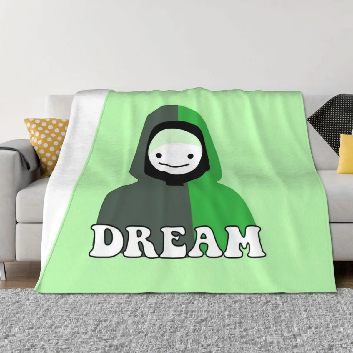 

Dream SMP Throw Blanket Soft Beds Blankets For Sofas manga Cute Blankets
