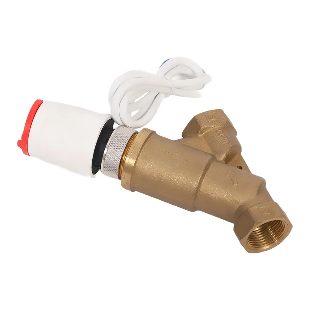 Electric Balancing Valve Brass Electric Dynamic Balancing Two-way Valve Normally Closed Solenoid Valve Accessories