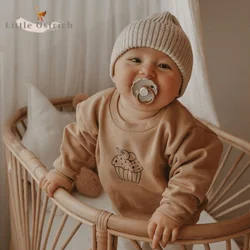 Newborn Baby Girl Boy Cartoon Hoodie Spring Autumn Infant Toddler Child Top Long Sleeve Cotton Pullover Baby Clothes 9M-7Y