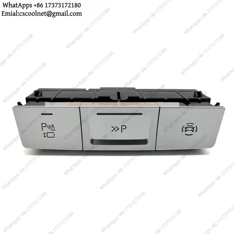 JS01 4N0 959 673B 673F 673H 673J For A6 C8 A7 A8 Q7 Q8 PDC Parking Radar Switch Silver Chrome Multi Function Button Replacement