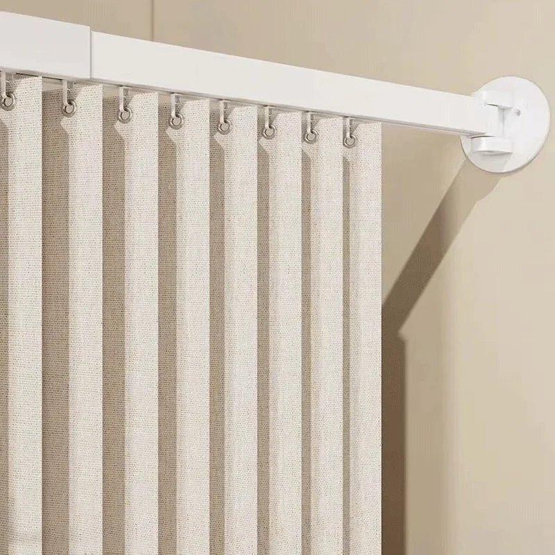 The latest L-shaped shower curtain track, easy to install, provides privacy for bathroom showers