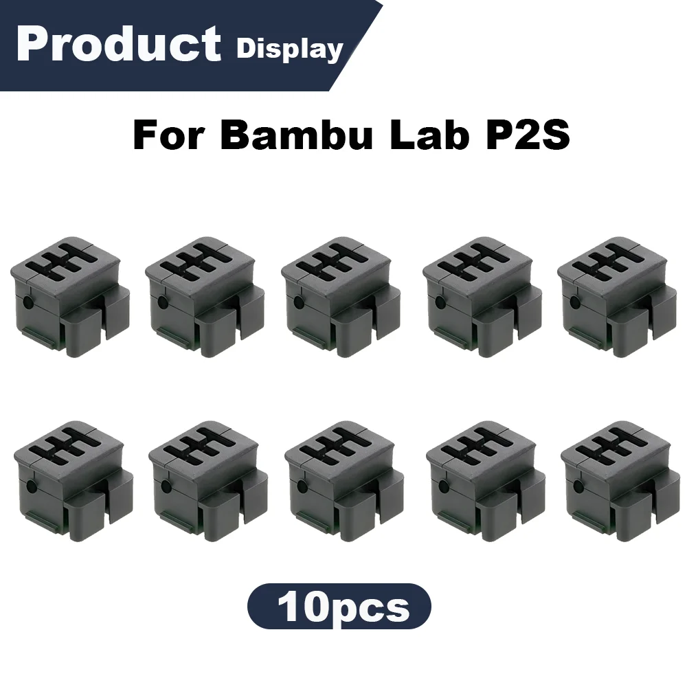Düsenreiniger für Bambu Lab H2D/H2C/P2S Silikonbürste Hochwertiges Hotend-Düsenreinigungswerkzeug für Bambulab H2D/S/P2S Teile
