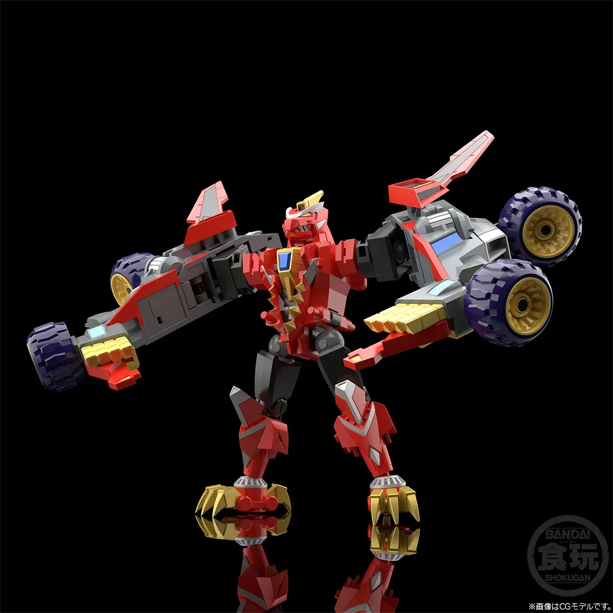 Bandai SMP [Shokugan Modeling Project] ชุดฟิกเกอร์ SSSS.DYNAZENON (ไม่มีกาว) ของเล่นแอ็คชั่นฟิกเกอร์