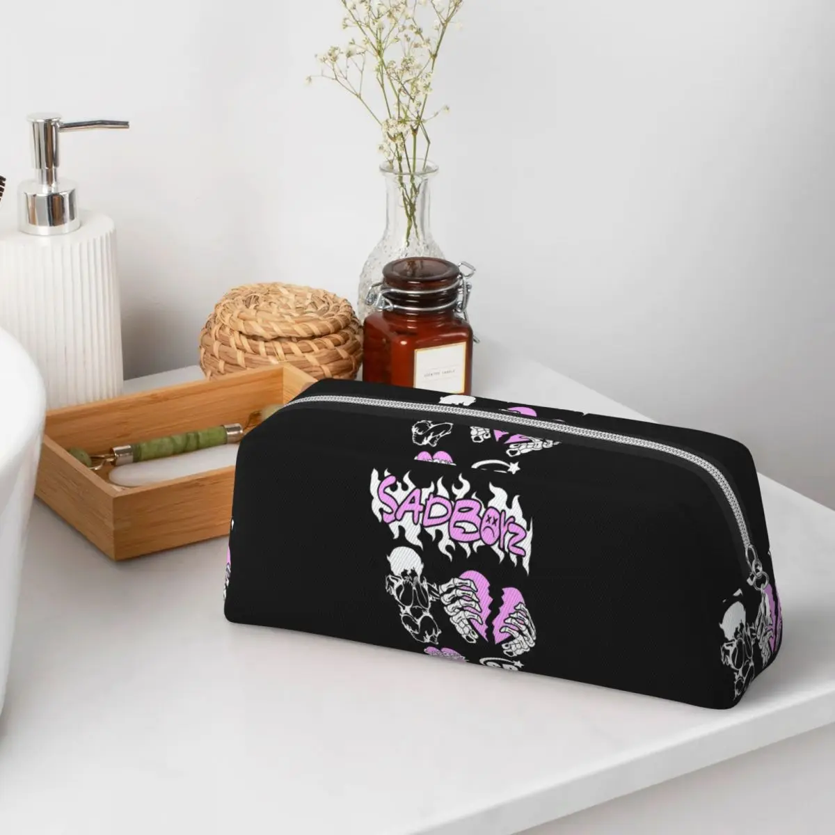 Junior H Merch Sad Boyz Pencil Cases for Student Gifts Pen Box Pencil Bag Pencil Pouch Storage Stationery Supplies