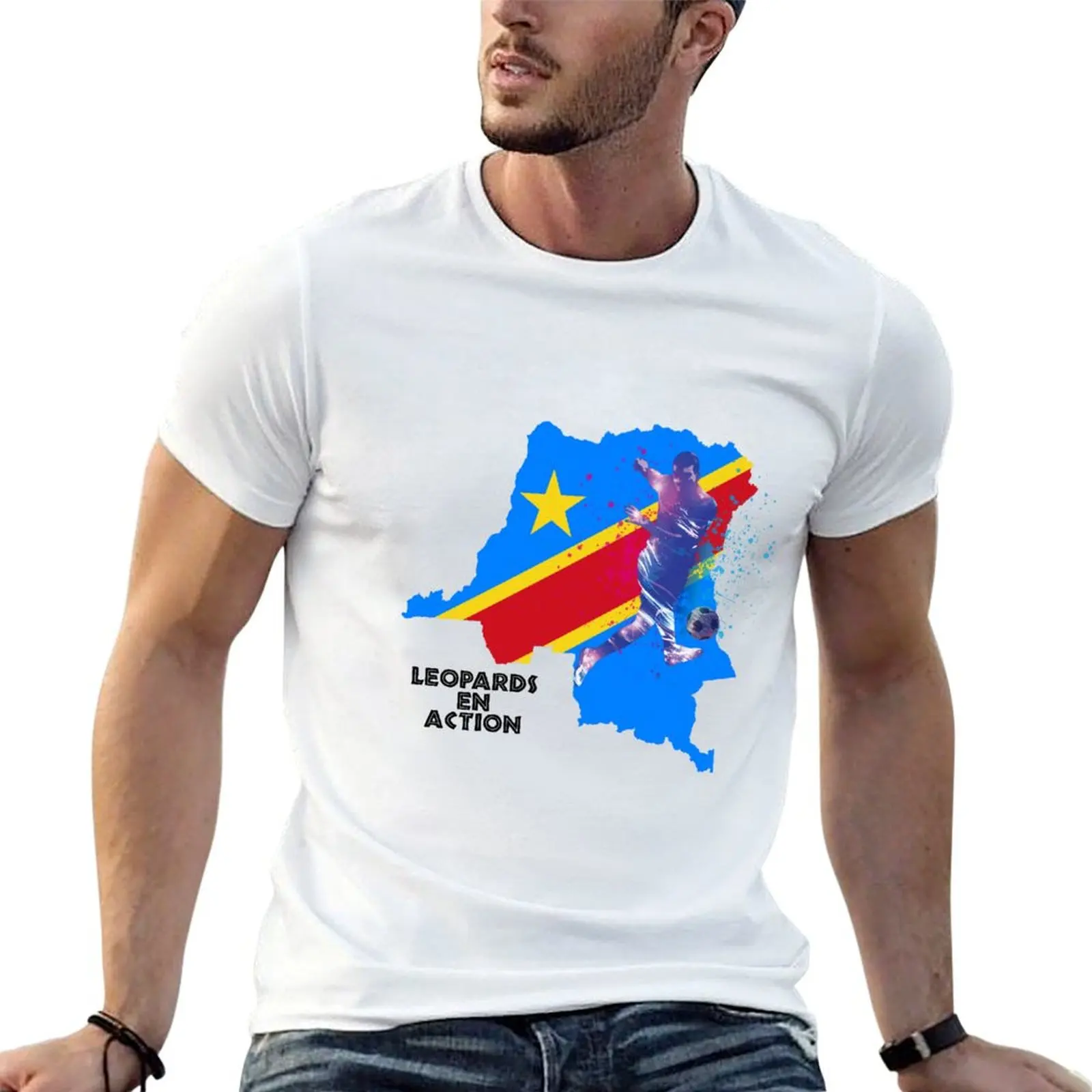 

Congo Football Special Supporter T-Shirt man t shirt luxury t shirts cotton 100% man t shirt designer T-shirt
