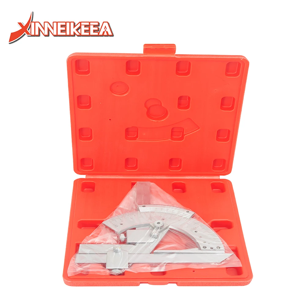 Righello angolare universale a 320 ° righello angolare universale a corsoio in acciaio inossidabile strumenti di misurazione speciali per la lavorazione del legno