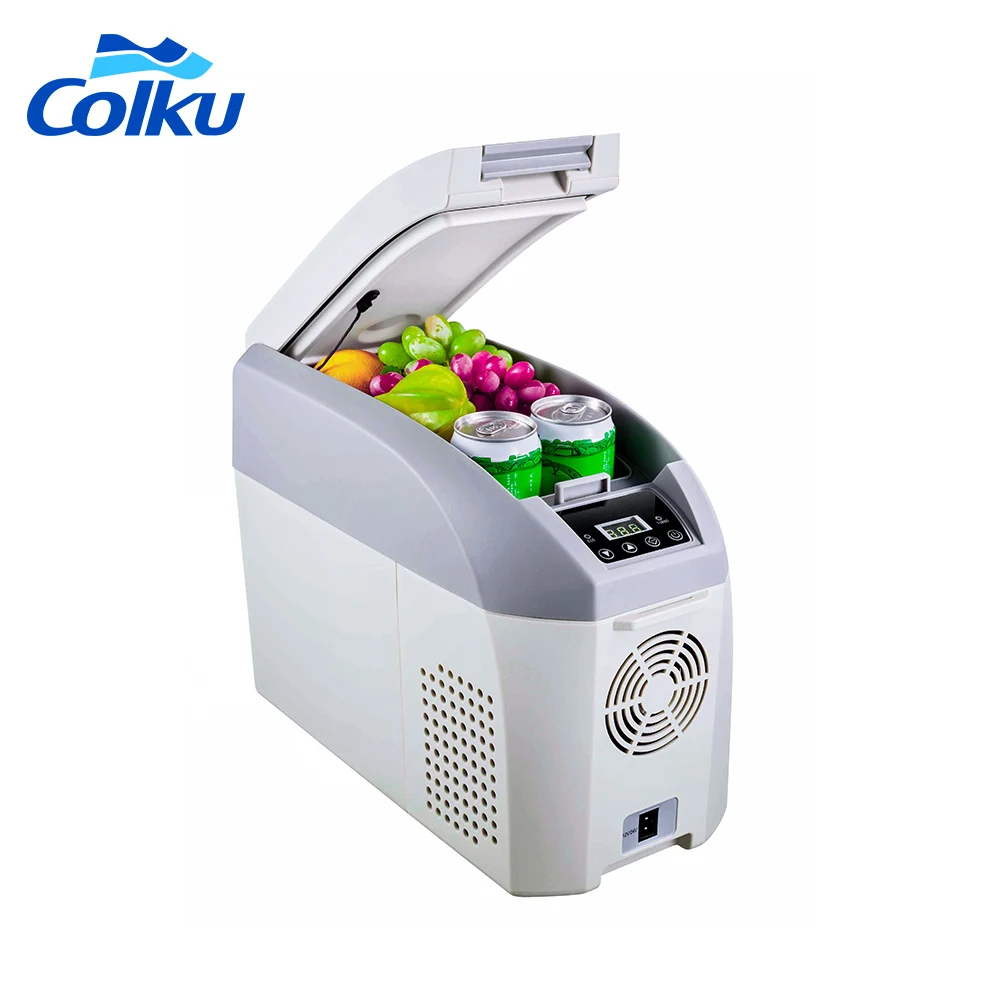 DC-10F 10L Colku car refrigerator fridge freezer portable mini car Refrigerator 12v outdoor fridge for caravan