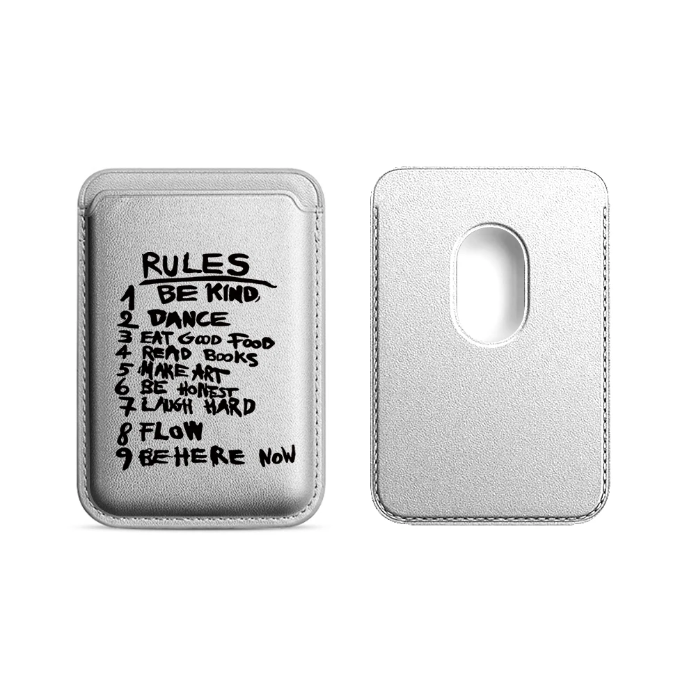 Rules Leder-Kartenetui Handyhülle Kartenhalter für Magnetische Hülle Geeignet für alle iPhones mit Magsafe-Kartenfunktion Rückseitentasche – Detail 20