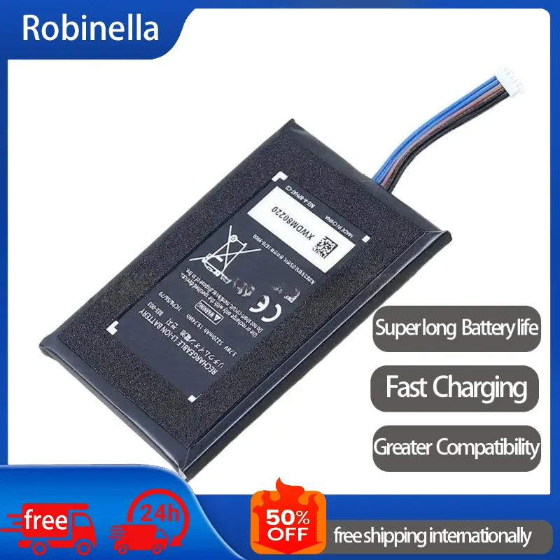 E65E 5220mAh Rechargeable Battery Extended Battery For Wii U/Wii Game Controller Long battery life & fast charging