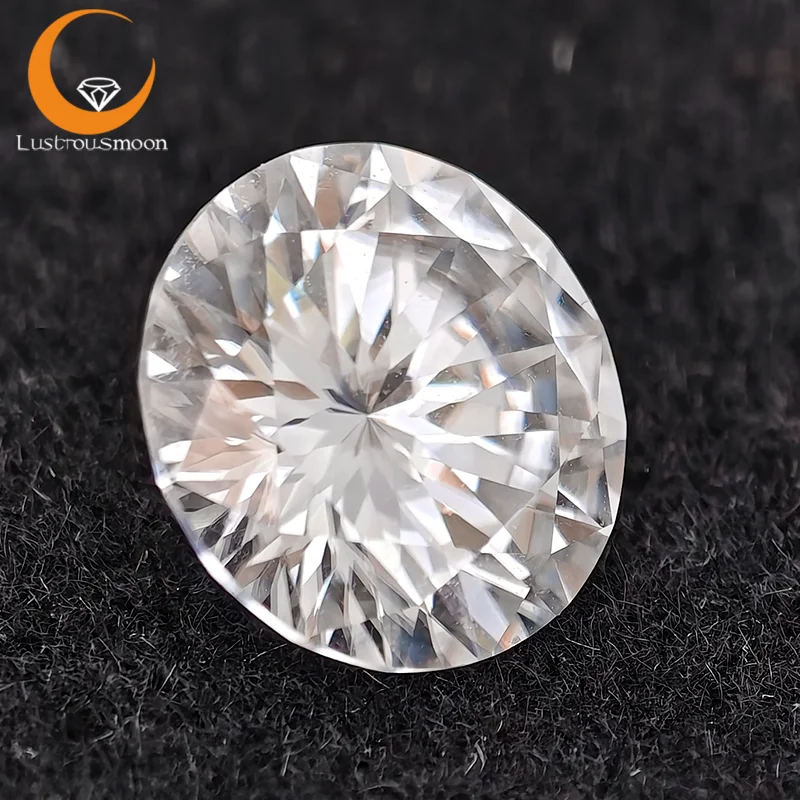 

D Цвет Цветок Сливы Огранка Муассанит Алмаз Круглая Форма Специальная Огранка Свободные Камни 0,5-5,0 карата Камень Сертификат GRA Синтетический