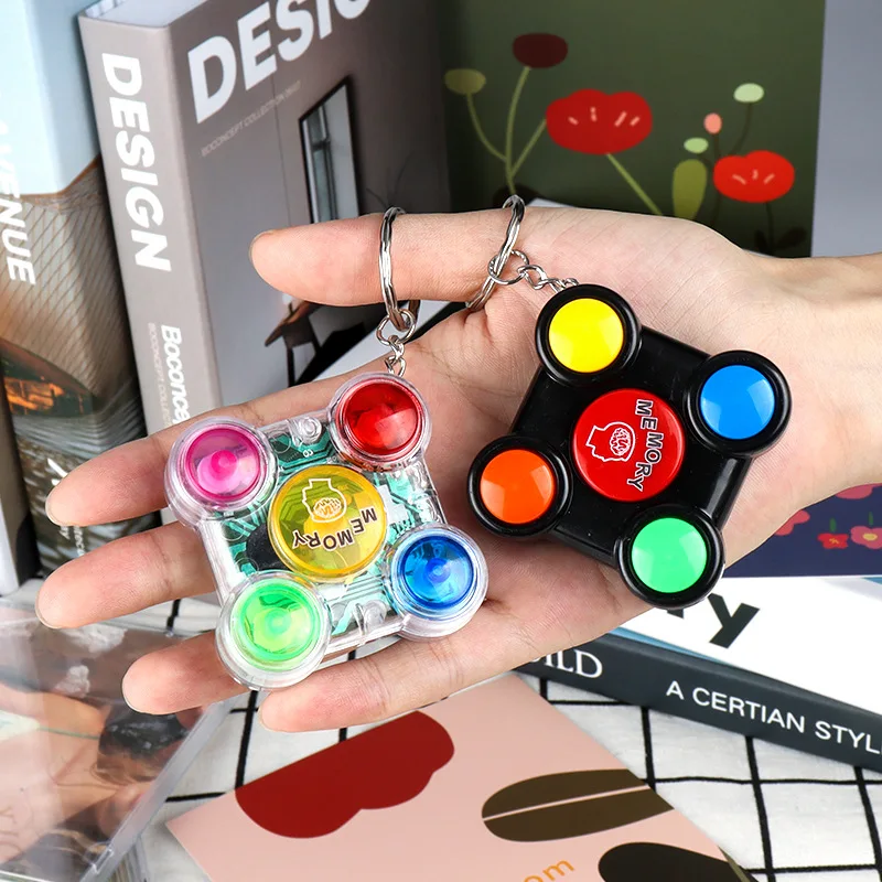 Consola de juegos divertida Simon, juego electrónico de ejercicio de memoria, juguetes clásicos de moda para niños, máquina de mano para niños, regalos