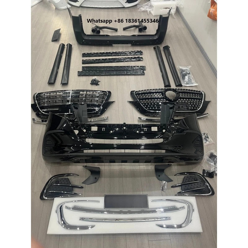 For W447 Upgrade Bodykit To 2024 Year Style Bumper High Quality Premium Car Accessories Factory Auto