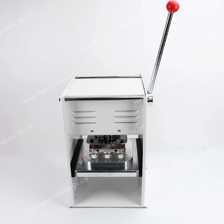 Manual nespresso coffee capsule heat sealing machine for K Cup Packing