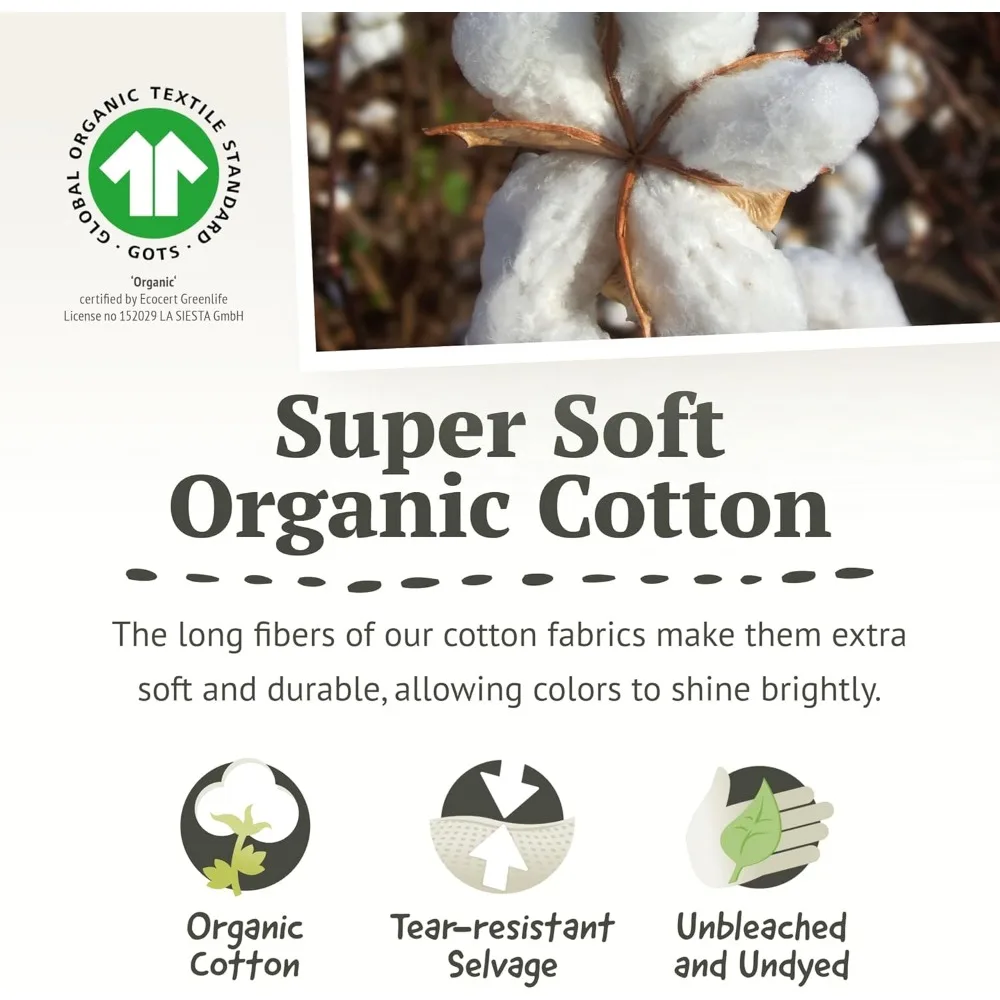 أرجوحة من القطن العضوي من Modesta - للاستخدام الداخلي والخارجي، شجرة فناء الشرفة في الفناء الخلفي لغرفة النوم - سرير كبير من القماش لشخصين - كحد أقصى #4