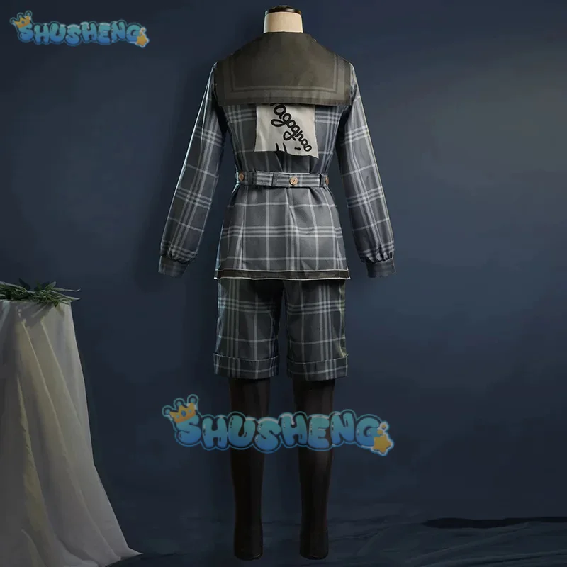 Shusheng Identity V Aesop Carl Embalmer Cosplay Costume Uniform Halloween Carnival Party Christmas Play Role Clothes Clothing