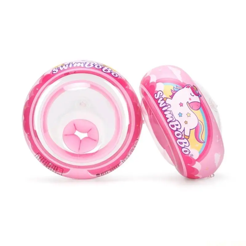 M5TC 1Pair Swimming Rings Tube Armlets Inflatable Arm Band Float Sleeves Water Wing Learning Swimming Training Aids