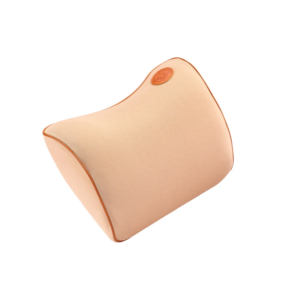 

Car Headrest Pillow Memory Foam Neck Support Cushion Universal Fit For All Vehicles Beige Head Rest Accessory