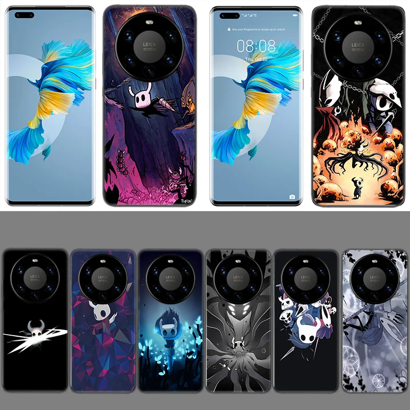 Hollow Knight Silk Song Coque Case For Huawei Phone P40 P30 Lite P50 P20 P10 Mate 40 30 20 10 Pro TPU Cover Transparent Bumper F