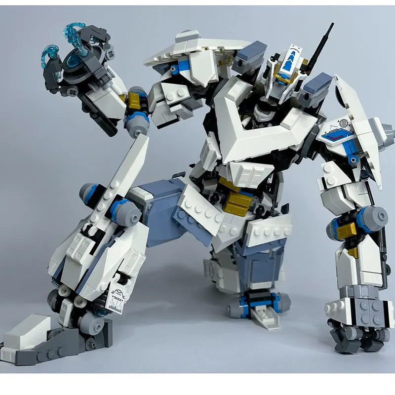 1049 STKS MOC- 212417    Legacy Zane's Titan Mech Mech Super Armor Robotfiguren Bouwstenen Kit Bricks Klassiek filmmodel