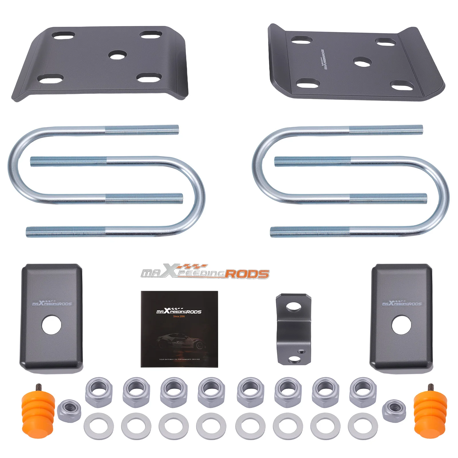 

Premium 6" Rear Axle Flip Kit for Ford F-150 1997-2004 Powder Coated Steel
