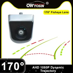 Dynamic Trajectory 1920*1080P AHD Universal Reverse Camera 170° Fisheye Backup Vehicle Rear View Car Camera Android Monitor