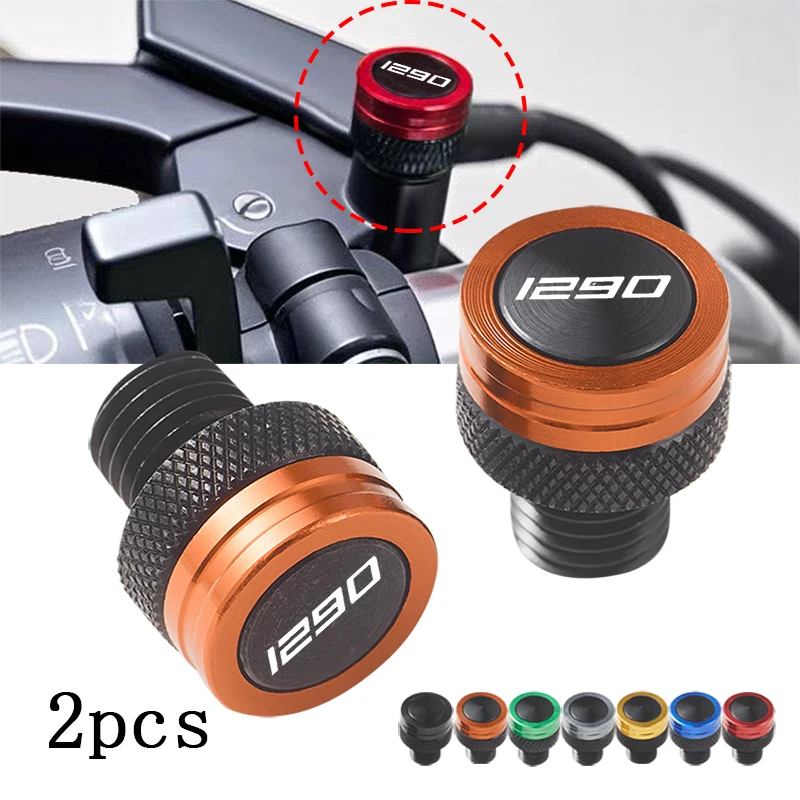 

Motorcycle M10*1.25 Aluminum Screws Bolts Mirror Hole Plugs Cap For KTM 1290 SUPER DUKE R SUPER ADVENTURE S/R 1290 SAS 2017-2025