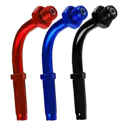 Motorcycle 90 Degree Aluminum Alloy Adjustable Throttle Cable Screw Head Motorbike Parts Motorbike Accessories For Brake Clutch