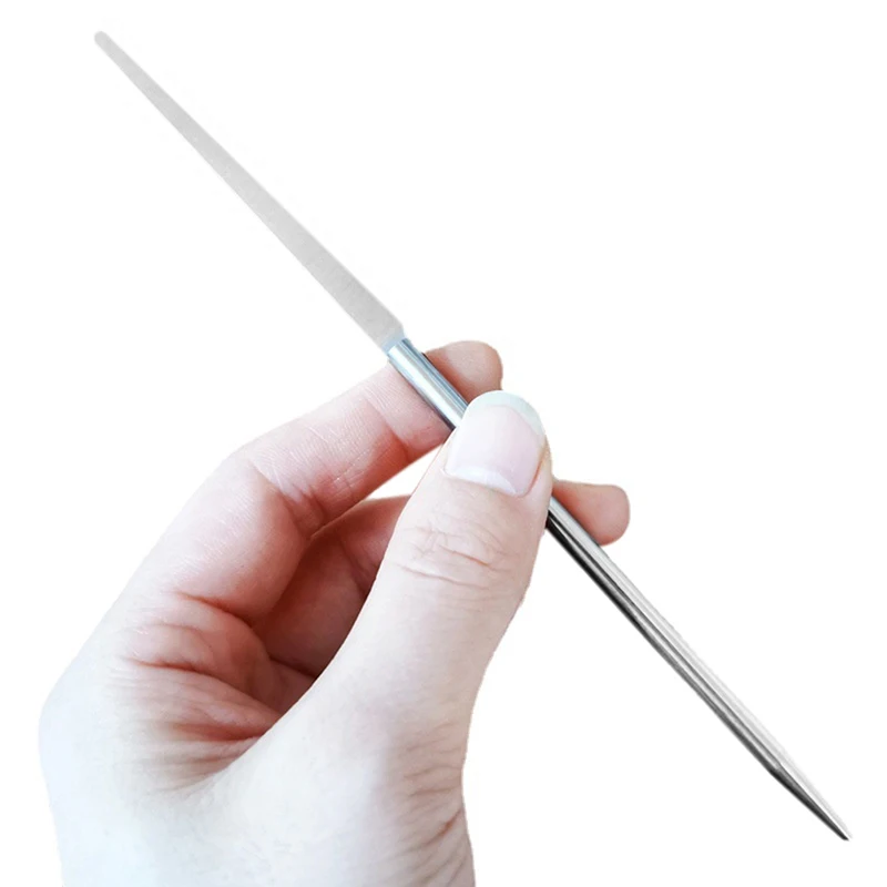 TDiePf Ear Scraper Ear Hair Scraper Stainless Steel Cloud Knife Ear Wax Removal Tool Ear Picking Tool Ear Scoop Ear ShavingTool