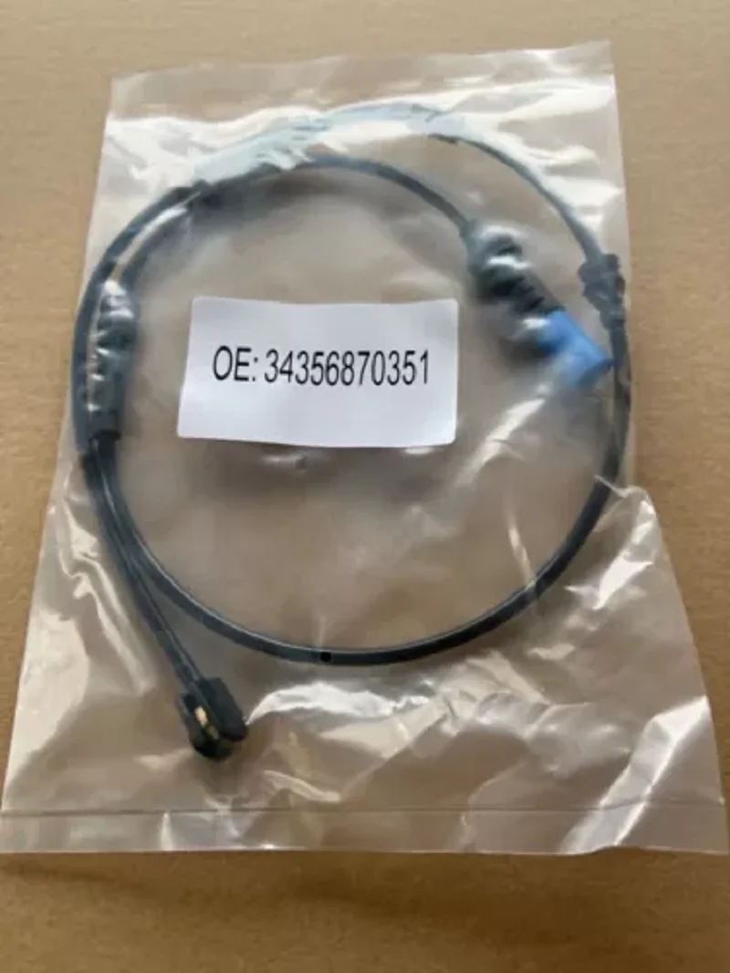 

NEW 34356870351 Car Front Brake Pad Wear Sensor 2 Pins for 2018-2021 BMW X3 X4