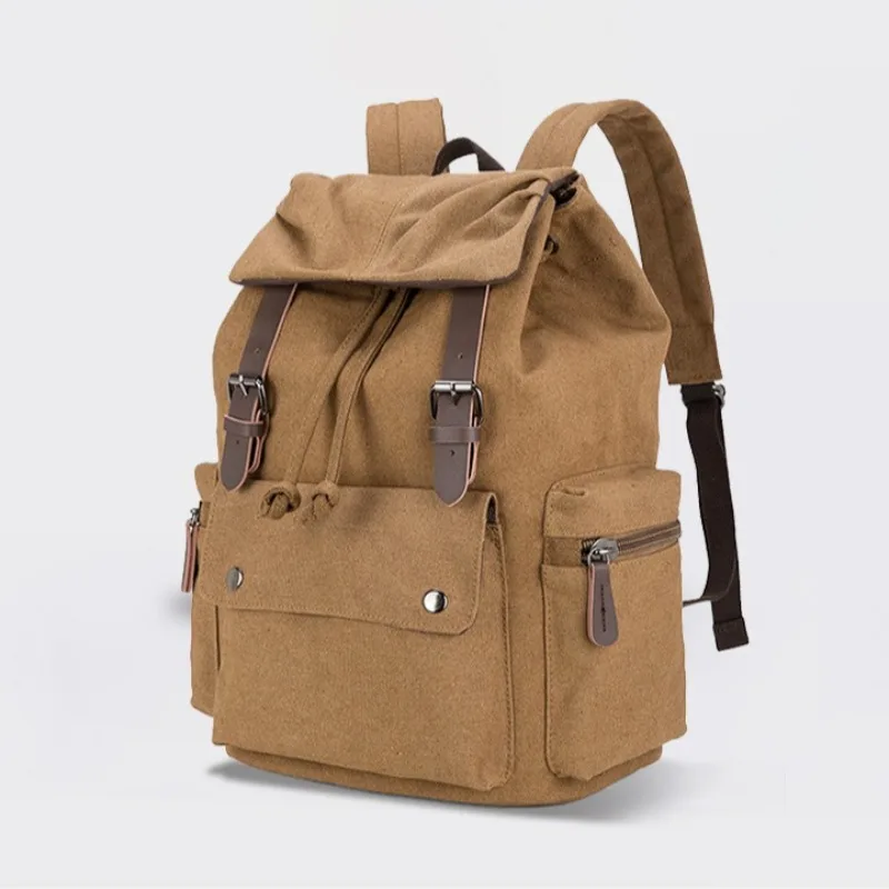 

Vintage Large Capacity Laptop Backpack for Men Women 15.6" Waterproof School Backpack, Anti-theft Travel Backpack Casual Daypack