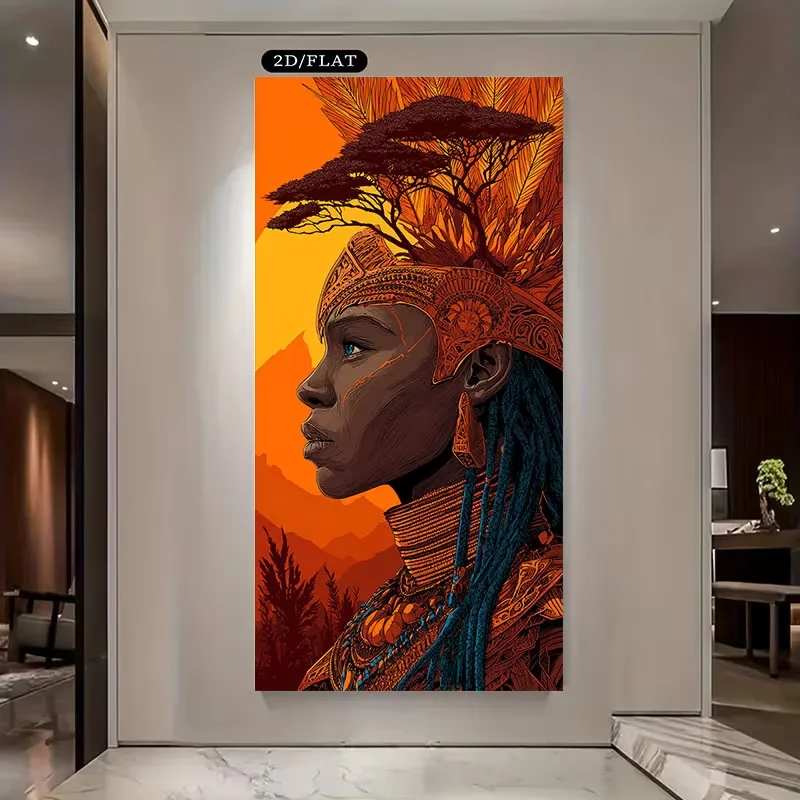 1pc frameless Canvas Painting Large Canvas Wall Art - Modern Canvas Painting, Realistic Poster Decor for Living Room, Bedroom, H