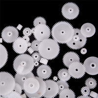 58pcs/set Toothed Wheels WSFS Gears Plastic All Module 0.5 Robot Parts 58 Styles