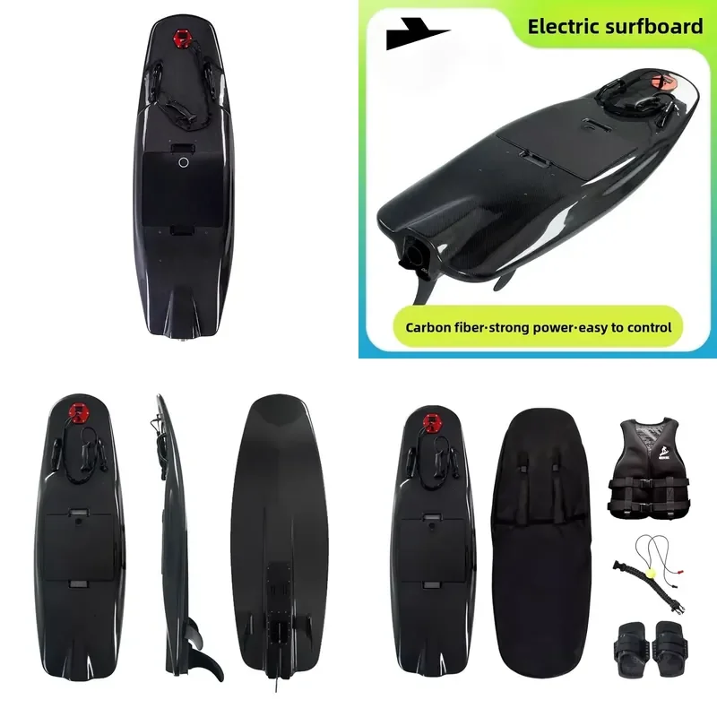 2025 New High-Speed Jet Board Electric 48V 55km/h Power Surfboard Motor Control Water Sports Electric Surf Motorized Powered