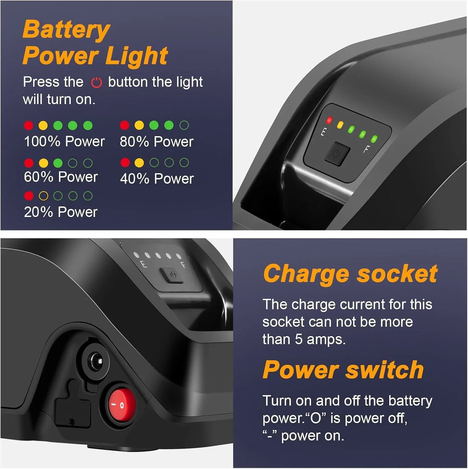 [US Direct ] 48V 20AH E-Bike B - đánh giá và giá Ebike Battery 48V 20Ah Hailong