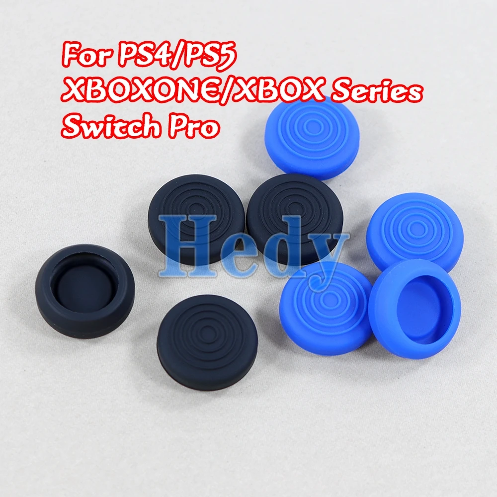 2 pièces pour PS4 Extension doigt poignées analogiques poignées de pouce capuchon de Joystick 3D pour PS5 XBOXONE Switch Pro contrôleur de la série XBOX