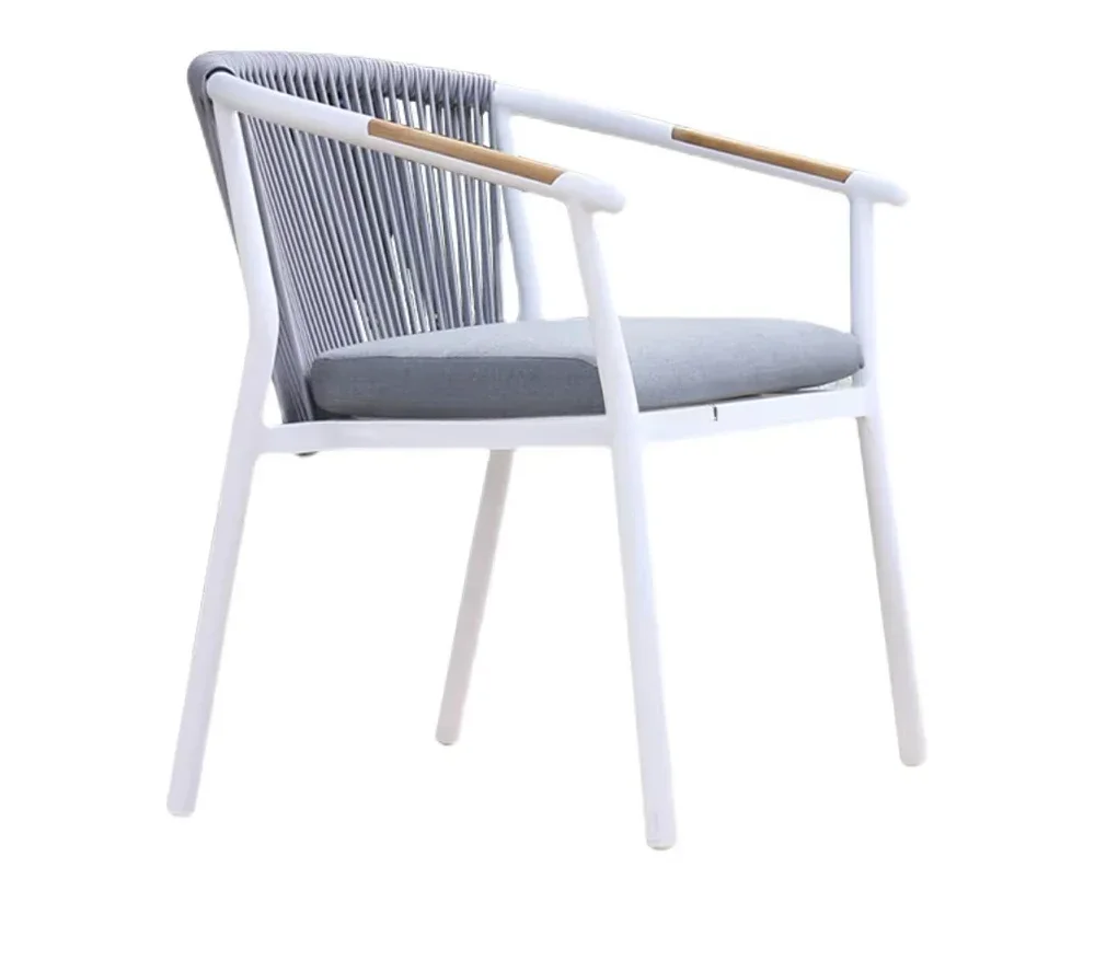 

-Wholesale Restaurant Table Set Garden Modern Patio Furniture Aluminum Outdoor Dining Table And Chair Set for hotel